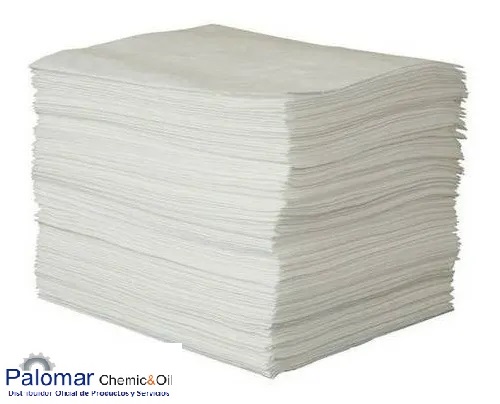 Manta absorbente especial hidrocarburos 50 x 40 200unid