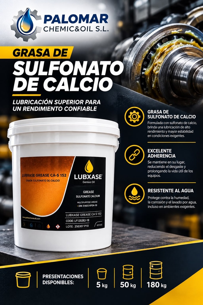 Lubase grease ca-s 152 ht 5kg